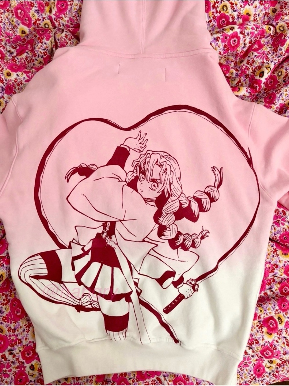 Demon Slayer Kimetsu no Yaiba x Team Liquid Collab - Mitsuri Kanroji Love Hoodie